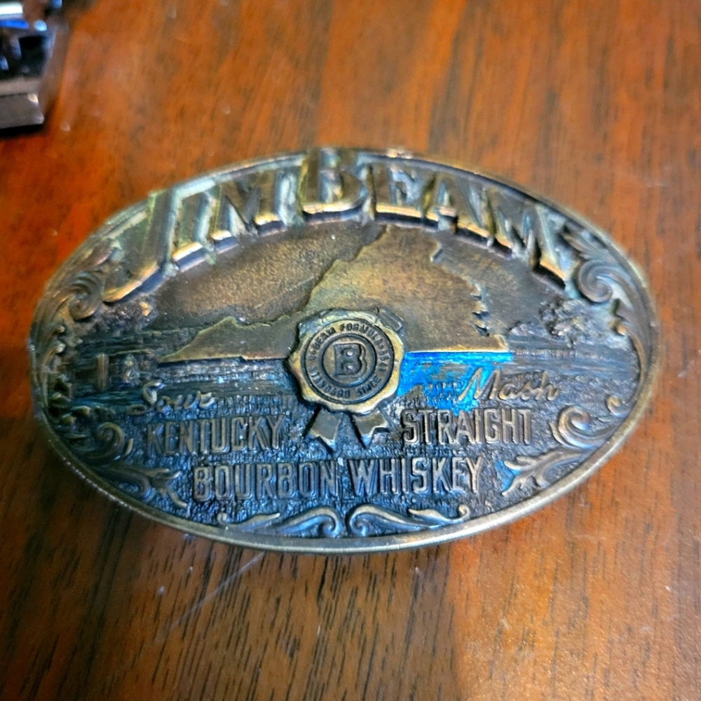 Jim Beam Belt Buckle